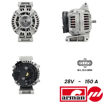 Alternador SIDAT A24BH0050AS