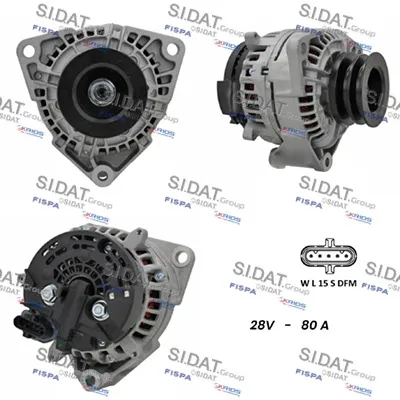 Alternador SIDAT A24BH0052
