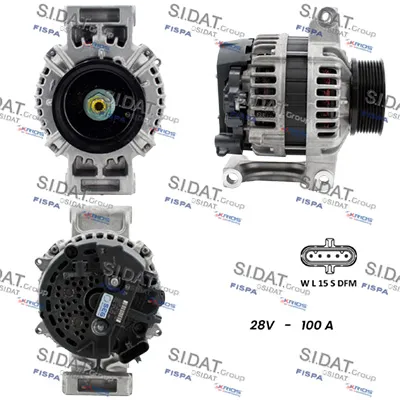 Alternador SIDAT A24BH0053