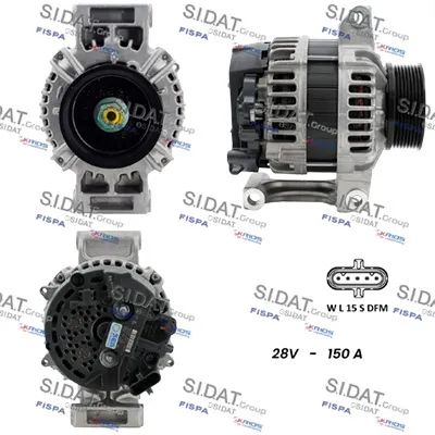 Alternador SIDAT A24BH0054
