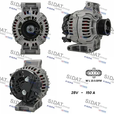 Alternador SIDAT A24BH0055