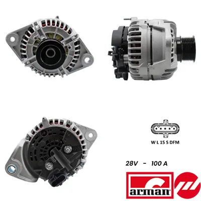 Alternador SIDAT A24BH0074AS