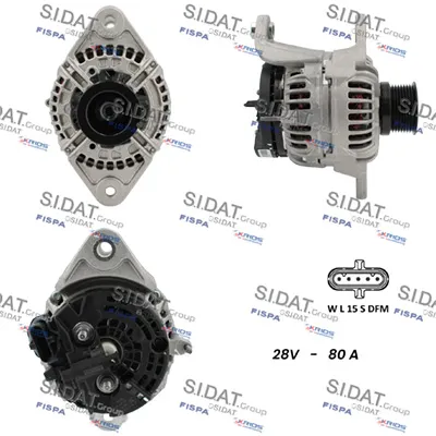 Alternador SIDAT A24BH0081