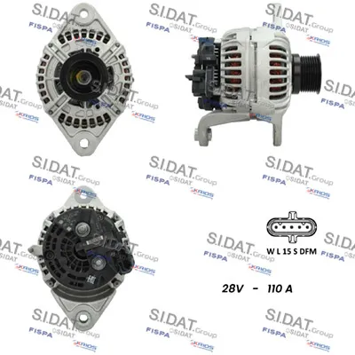 Alternador SIDAT A24BH0082