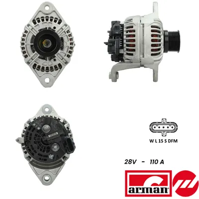 Alternador SIDAT A24BH0082AS