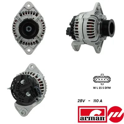 Alternador SIDAT A24BH0084AS