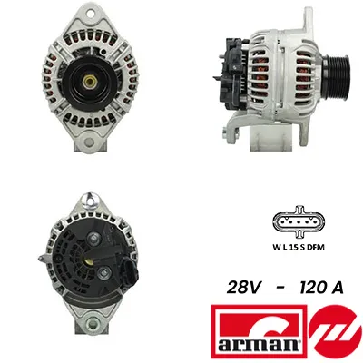 Alternador SIDAT A24BH0085AS