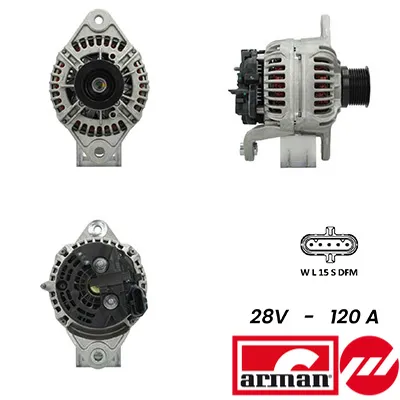Alternador SIDAT A24BH0086AS
