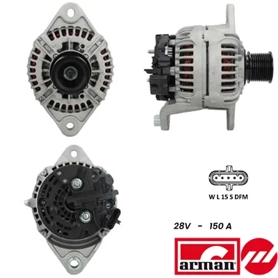 Alternador SIDAT A24BH0087