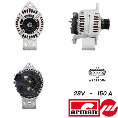 Alternador SIDAT A24BH0088AS