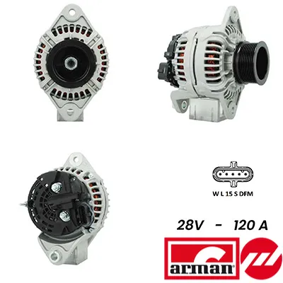 Alternador SIDAT A24BH0089AS