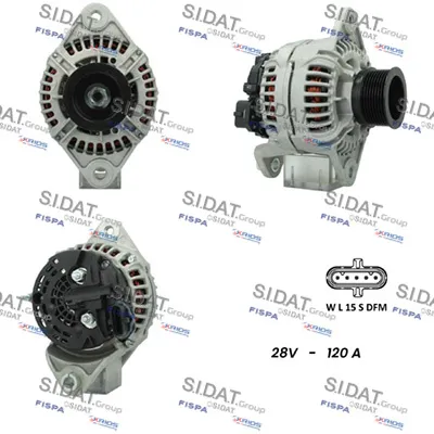 Alternador SIDAT A24BH0090