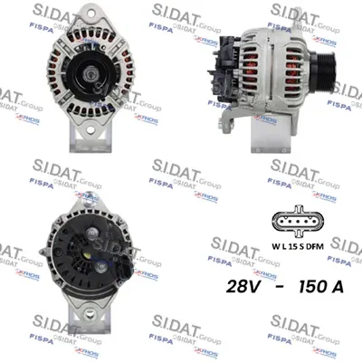Alternador SIDAT A24BH0091