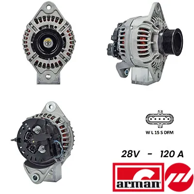Alternador SIDAT A24BH0092AS