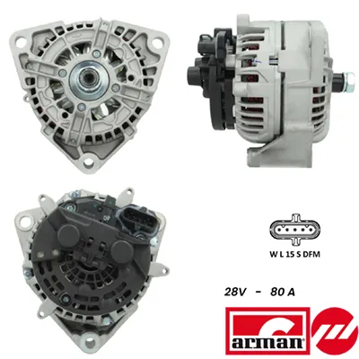 Alternador SIDAT A24BH0093AS