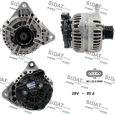 Alternador SIDAT A24BH0095
