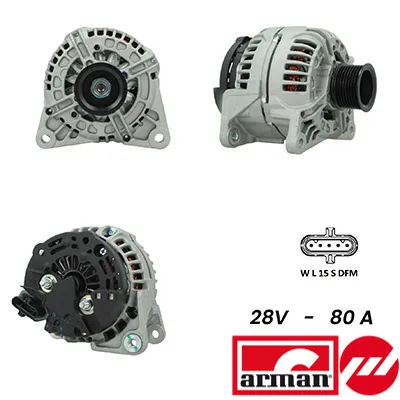 Alternador SIDAT A24BH0095AS