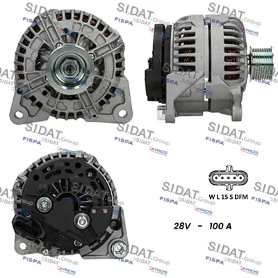 Alternador SIDAT A24BH0096