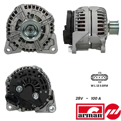 Alternador SIDAT A24BH0096AS