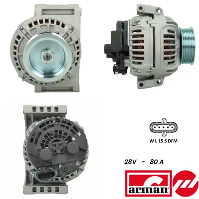 Alternador SIDAT A24BH0097AS