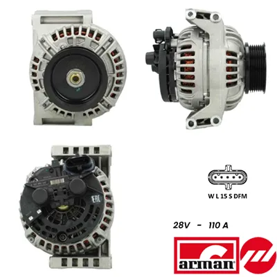 Alternador SIDAT A24BH0098AS