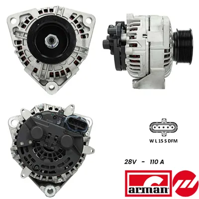 Alternador SIDAT A24BH0099AS