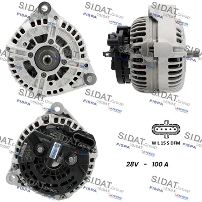 Alternador SIDAT A24BH0113
