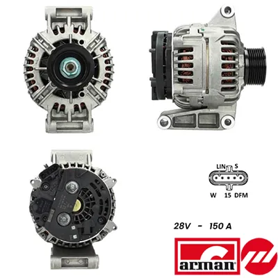 Alternador SIDAT A24BH0139AS