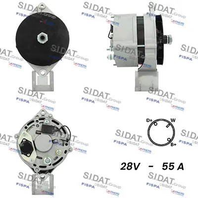 Alternador SIDAT A24BH0142A2