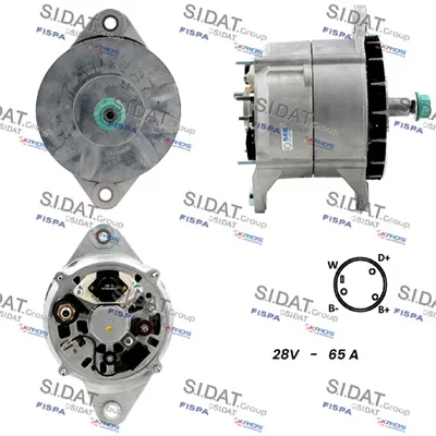 Alternador SIDAT A24BH0144