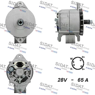 Alternador SIDAT A24BH0144A2