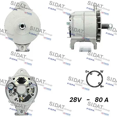 Alternador SIDAT A24BH0145A2