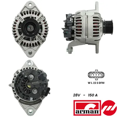 Alternador SIDAT A24BH0148AS