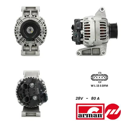 Alternador SIDAT A24BH0150AS