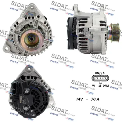 Alternador Glas GT Convertible