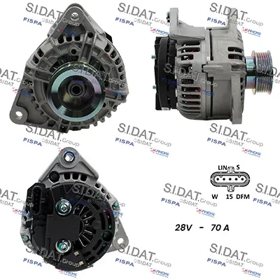 Alternador Glas GT Convertible