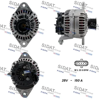 Alternador SIDAT A24BH0169