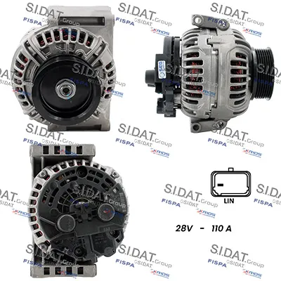 Alternador SIDAT A24BH0173
