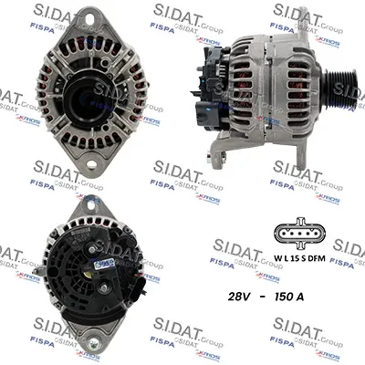 Alternador SIDAT A24BH0175