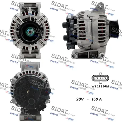 Alternador SIDAT A24BH0177