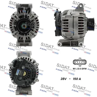 Alternador SIDAT A24BH0178