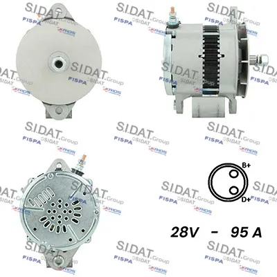 Alternador SIDAT A24DE0073A2