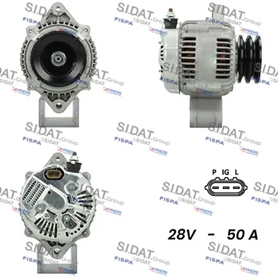 Alternador SIDAT A24DE0121A2