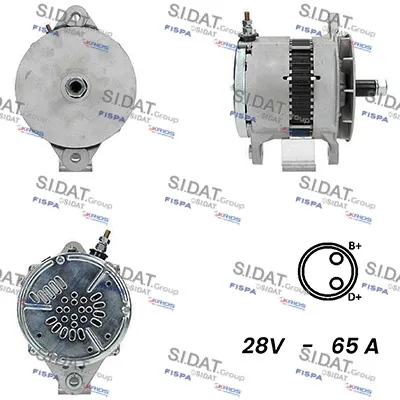 Alternador SIDAT A24DE0143A2