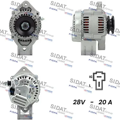 Alternador SIDAT A24DE0147A2