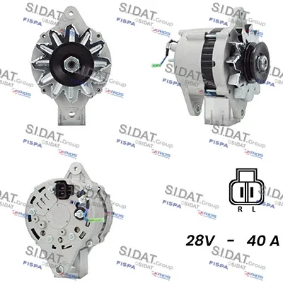 Alternador SIDAT A24HT0014A2