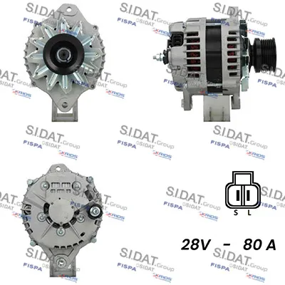 Alternador SIDAT A24HT0018A2