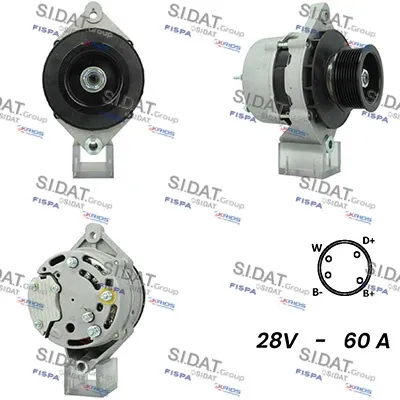 Alternador SIDAT A24LU0004A2
