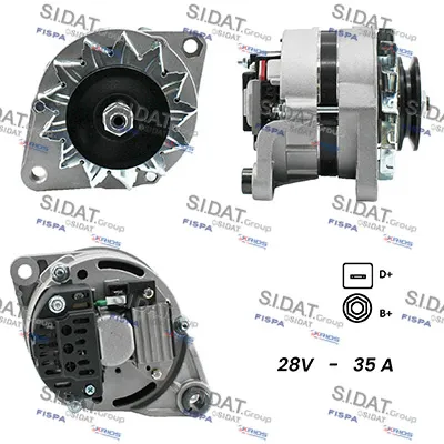 Alternador SIDAT A24MA0001A2