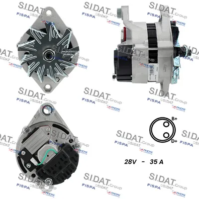 Alternador SIDAT A24MA0154A2